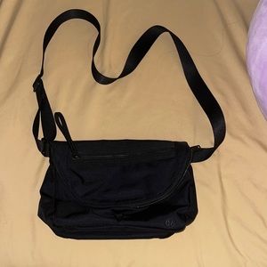 A new black Lululemon bag